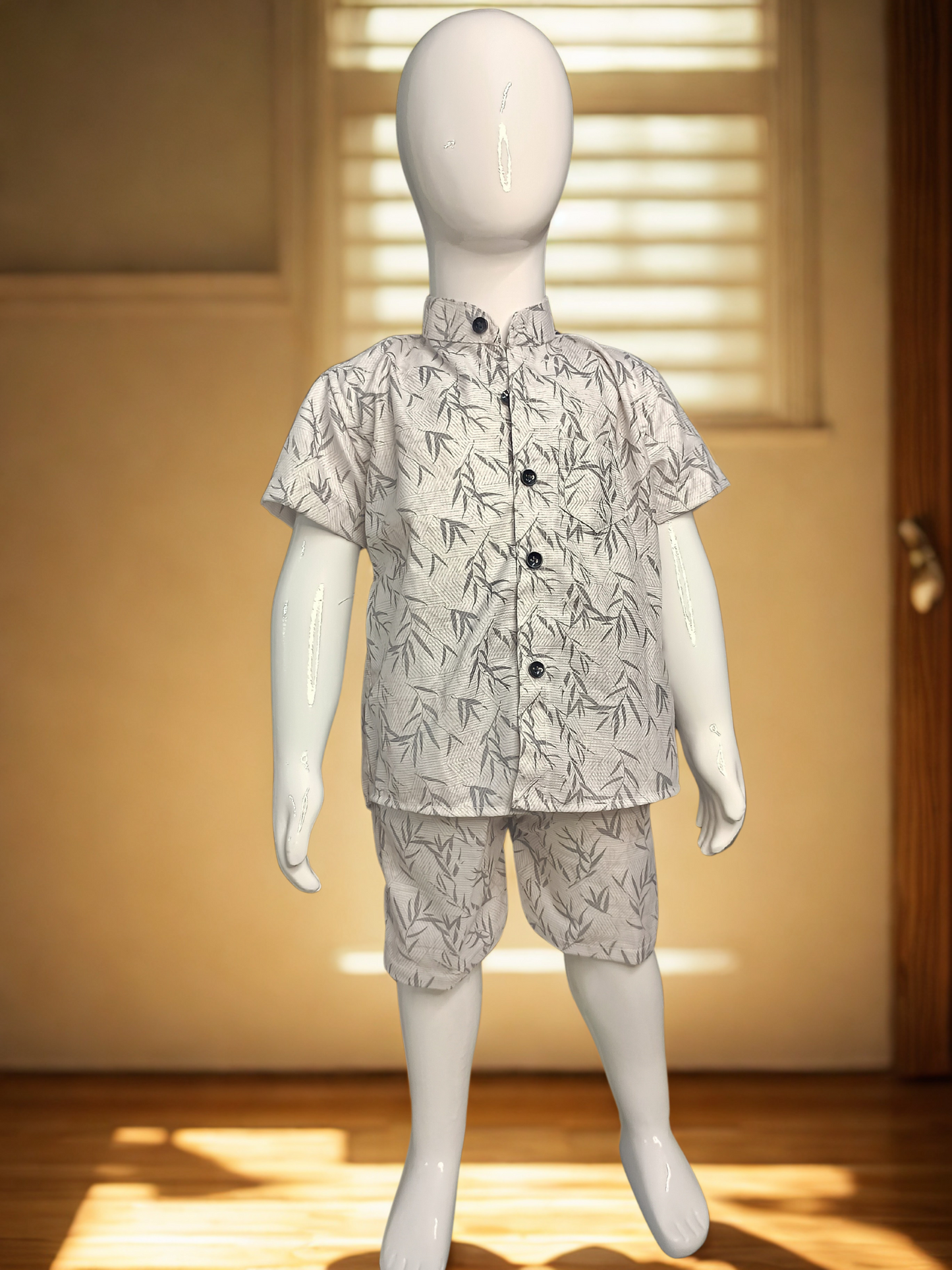 Unisex cord -set comfortable 2-piece clothing set for toddlers