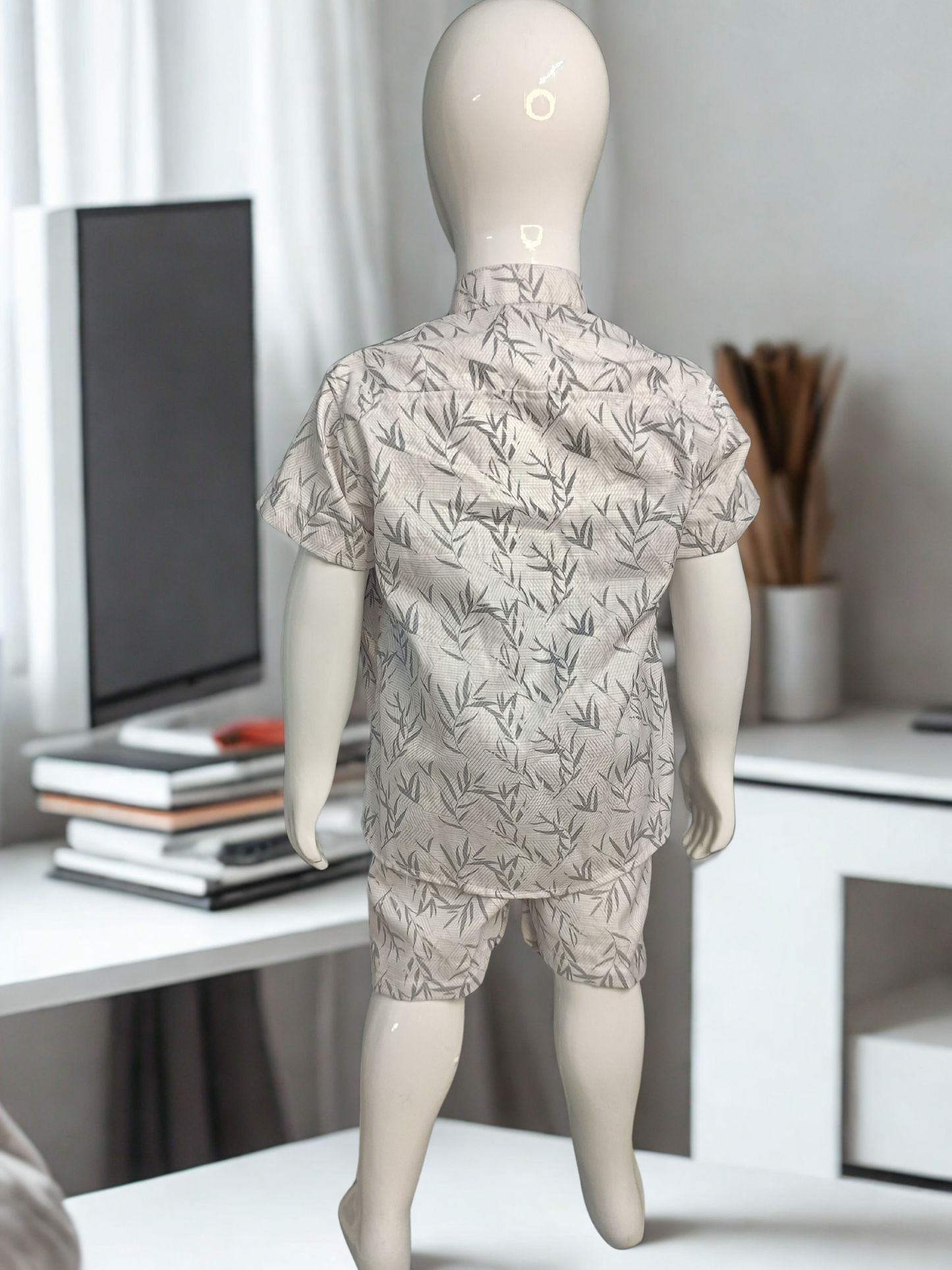 Unisex cord -set comfortable 2-piece clothing set for toddlers