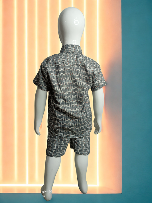 Unisex cord -set comfortable 2-piece clothing set for toddlers