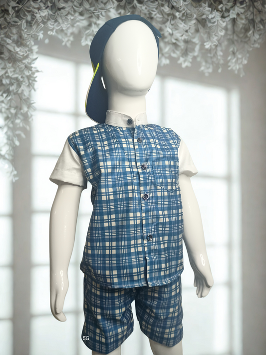 Unisex cord -set comfortable 2-piece clothing set for toddlers