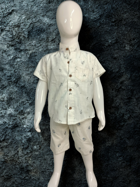 Unisex cord -set comfortable 2-piece clothing set for toddlers